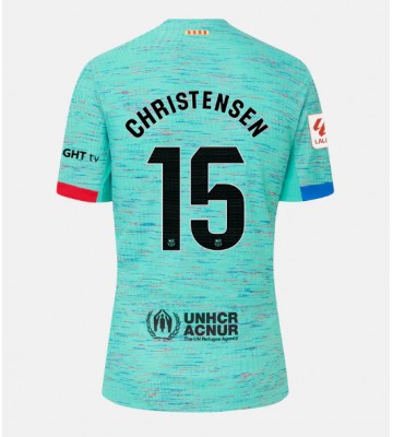 Barcelona Andreas Christensen #15 Tredje trøje 2023-24 Kort ærmer